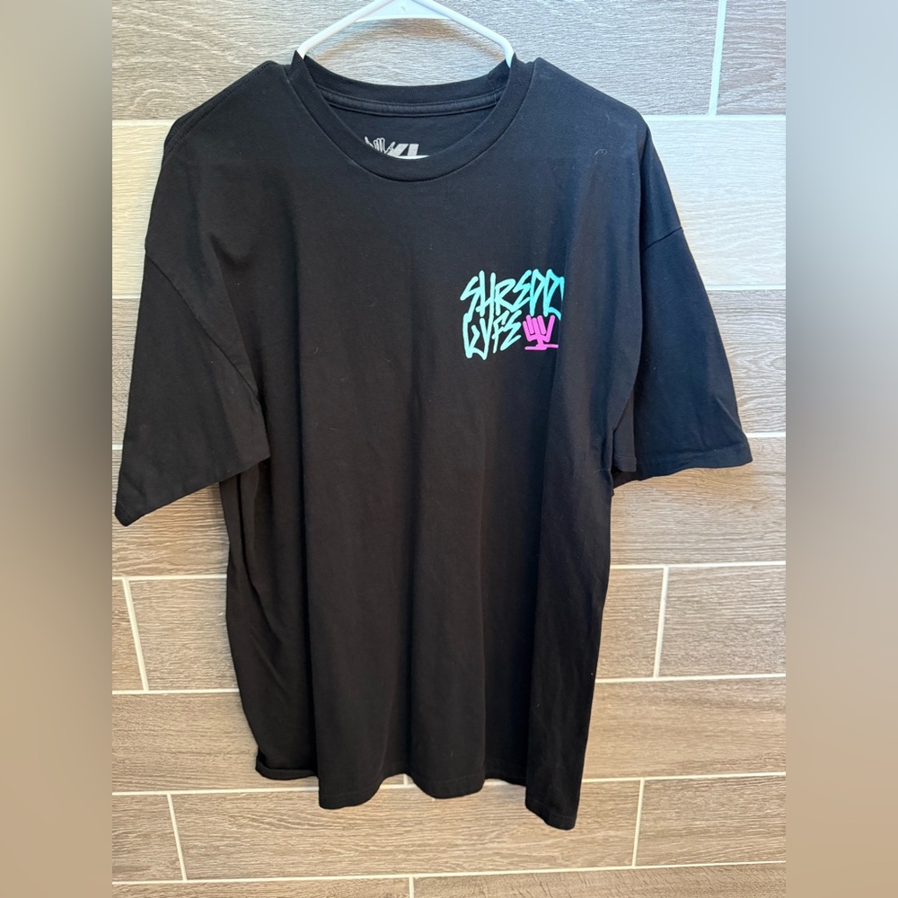 Men’s Black Shreddy Lyfe Never Ending Shred Shirt XL